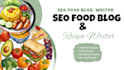 write SEO food blog posts and recipe articles