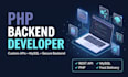 develop secure PHP backend with mysql and rest API