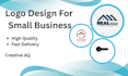 design modern minimalist logo for small business