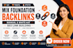 mix foundation backlinks manual and white hat SEO link building
