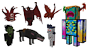 make custom minecraft mob model boss npc in blockbench and animation