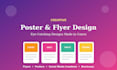 make canva flyer designs and posters