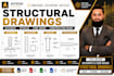 create professional autocad structural drawings and detailing