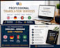 manually translate english, german and dari