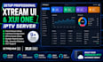 setup xtream ui xui one server with full panel configuration