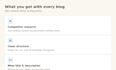 write SEO optimized blog posts and website content