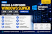 install and configure windows server 2016 2019 2022 remotely