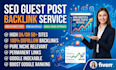 do SEO guest post, high da guest post service, publish articles