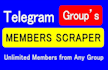grow your telegram channel, telegram scraper, telegram