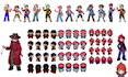 make custom pokémon gba, gbc nds player sprites and implement them for rom hacks