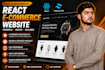 create a fast and responsive react ecommerce website