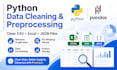 clean preprocess and classify your data using python
