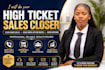 high ticket sales closer appointment setting b2b sales lead generation