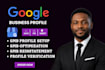 setup gmb profile optimize gmb reinstate suspended gmb