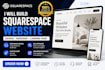 build squarespace website design squarespace website