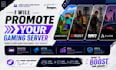 promote minecraft fivem discord gaming communities server