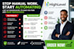 set up gohighlevel calendar booking twilio mailgun workflow automation