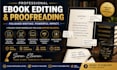 professionally edit and proofread your ebook for kindle and publishing