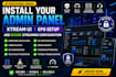 install your admin panel, xtream ui epg setup and secure streaming configuration