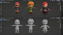 edit, port, or create sfm model gmod player model l4d2 cs2 3d vr character