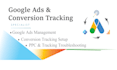 google ads PPC setup and conversion tracking