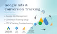 google ads PPC setup and conversion tracking