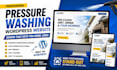 design a modern wordpress website for your pressure washing business