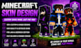 create your custom minecraft skin,