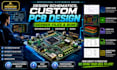 design schematics, custom pcb design, gerber files and bom