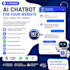 provide a ready to use custom ai chatbot