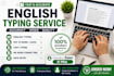 do fast and accurate english typing