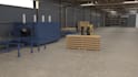 create 3d warehouse automation robotic industrail animation factory video
