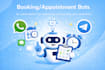 create reservation bot, web automation appointment booking bot, resy bot