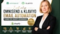 setup omnisend klaviyo email automation flows for shopify ecommerce