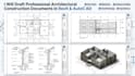 draft architectural construction documents in revit and autocad