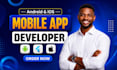 do mobile app development build app react native flutter ai mobile app developer