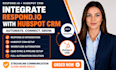 integrate respond io with hubspot crm repond io automation