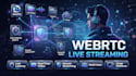 build a low latency webrtc live video streaming application