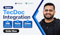 integrate tecdoc api into your car parts website or platform