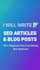 write SEO articles blog posts and website content