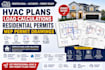 design hvac plans perform load calculations residential permits mep permit