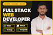 build a custom full stack web app or saas with react next js node js