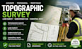 prepare topographic survey, subdivision plan and cadastral maps