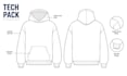 create clothing tech pack, fashion tech pack and technical flat sketch