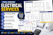 provide electrical drawing, circuit diagram, load calculation and electrical BBQ