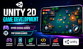 do unity 2d game development, hypercasual and top down game
