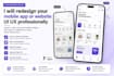 redesign your mobile app or website UI UX