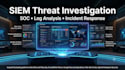 analyze siem logs and investigate security threat