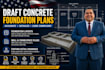 do concrete foundation layouts, slab details, and footing drafting