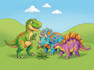 draw dinosaurs and other cute animals